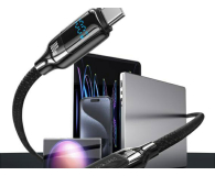 USAMS Kabel USB-C na USB-C 100W 1,2m czarny - 1569147 - zdjęcie 4